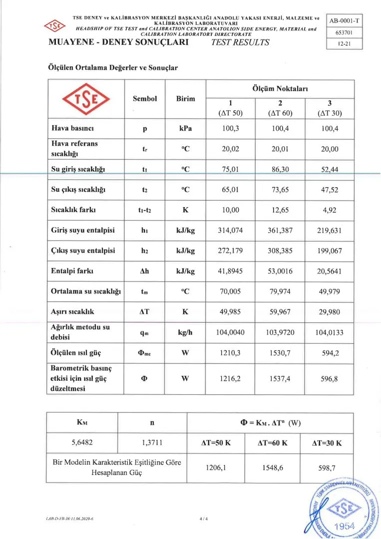 Almira NF500 Ultra TSE Test Raporu sayfa 4
