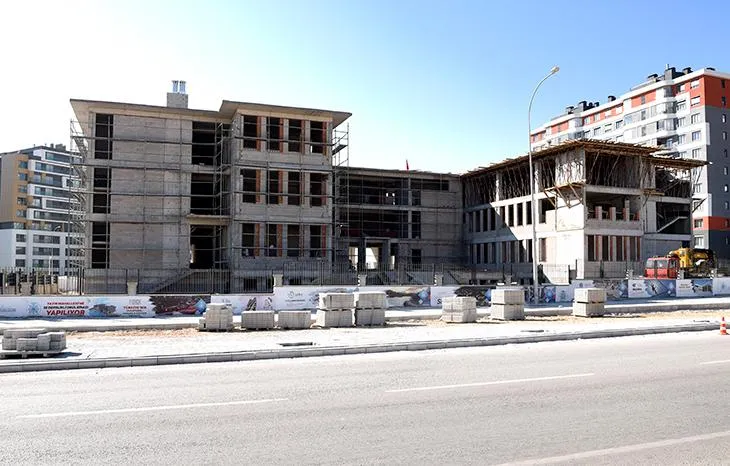 Ankara Mamak 32 Derslikli Ortaokul radyatör uygulaması 1