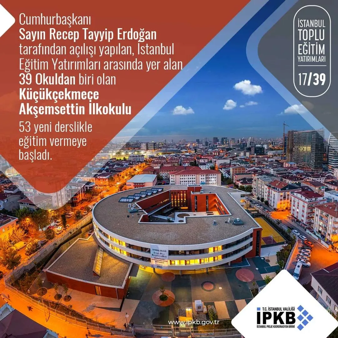 Akşemsettin İlkokulu Wellini alüminyum radyatör uygulaması