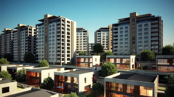 Bahçeşehir Konakları Wellini alüminyum radyatör uygulaması