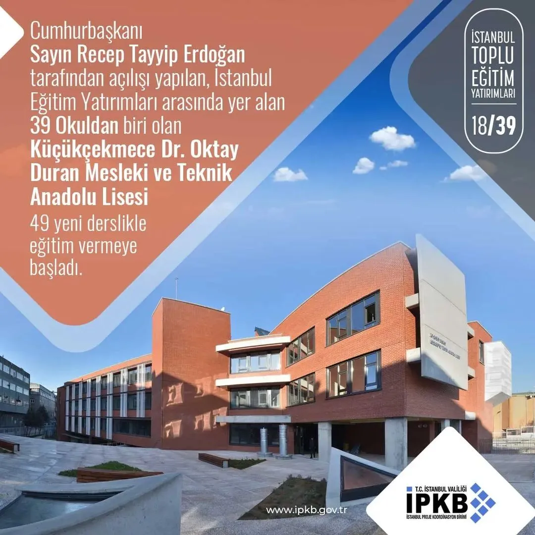 Dr. Oktay Duran Mesleki ve Teknik Anadolu Lisesi Wellini alüminyum radyatör uygulaması