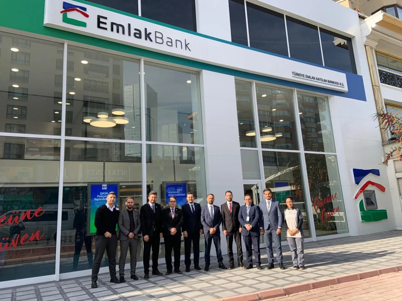 Emlak Katılım Bankası Wellini alüminyum radyatör uygulaması