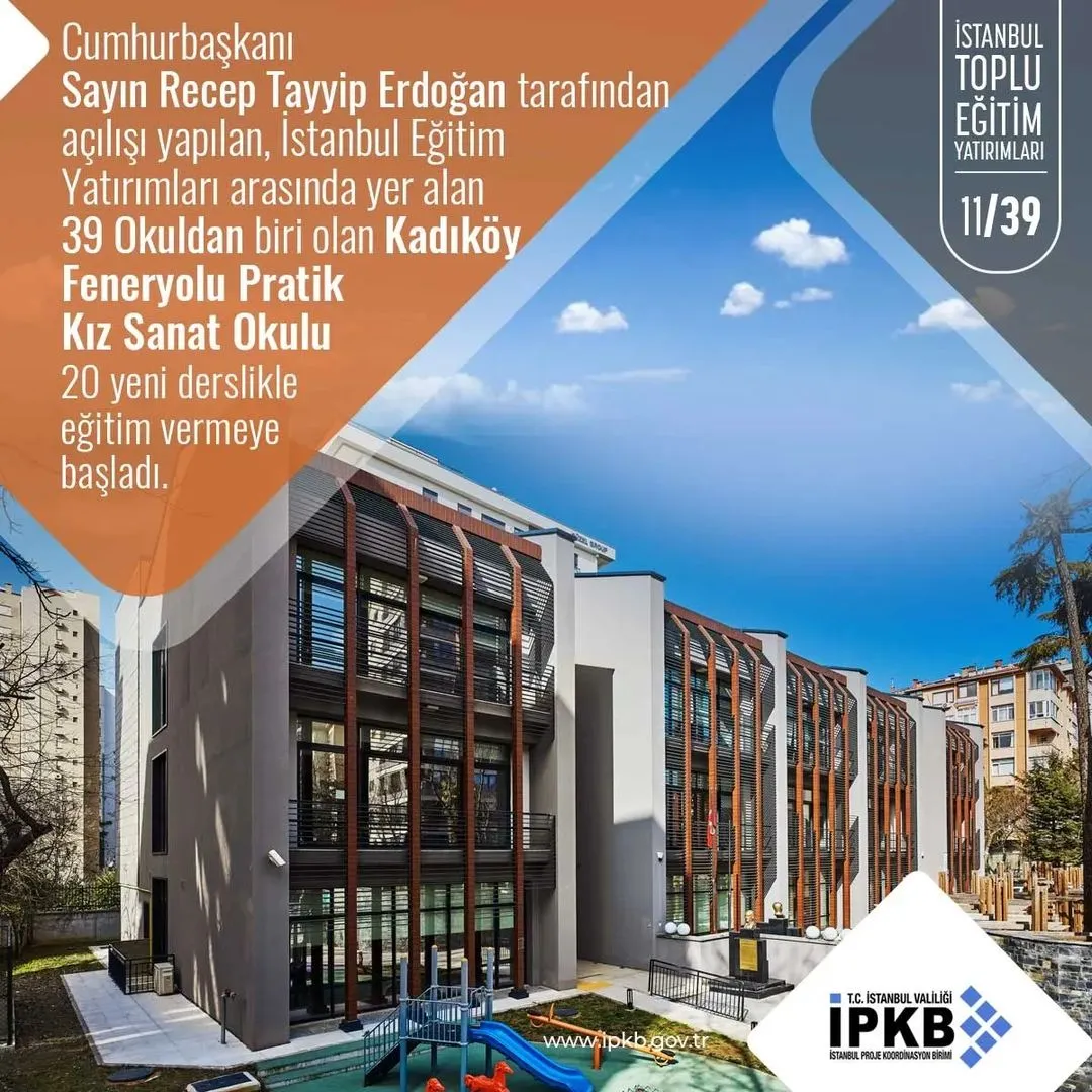 Feneryolu Halk Eğitim Merkezi Wellini alüminyum radyatör uygulaması