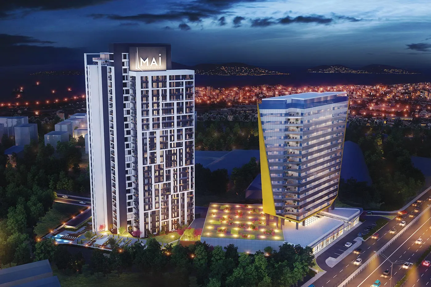 Mai Adalar Residence Wellini alüminyum radyatör uygulaması