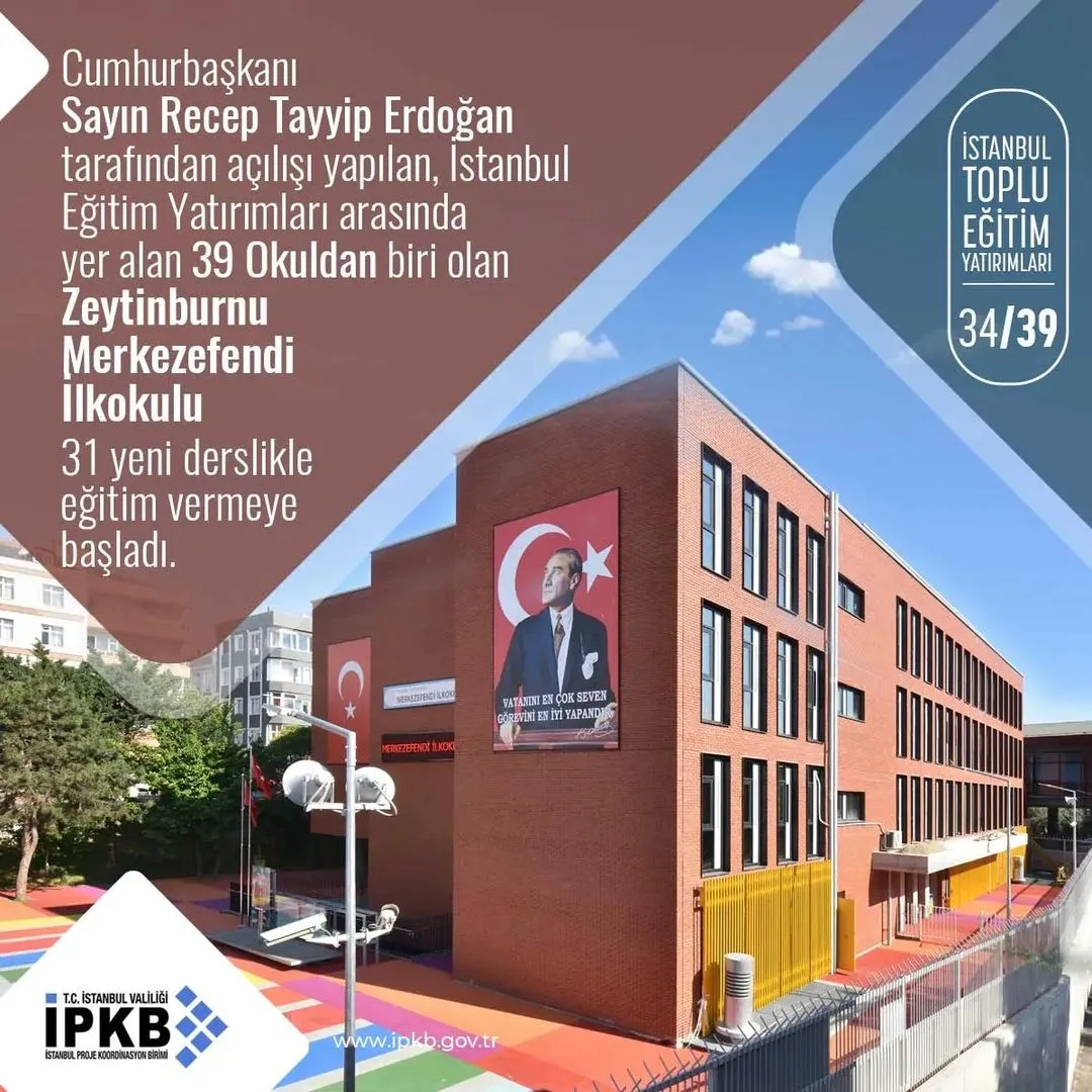 Zeytinburnu Merkez Efendi İlkokulu Wellini alüminyum radyatör uygulaması